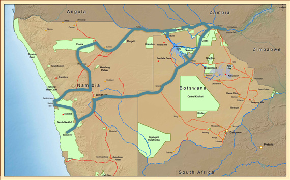 Map BotswanaNamibia_Sossus